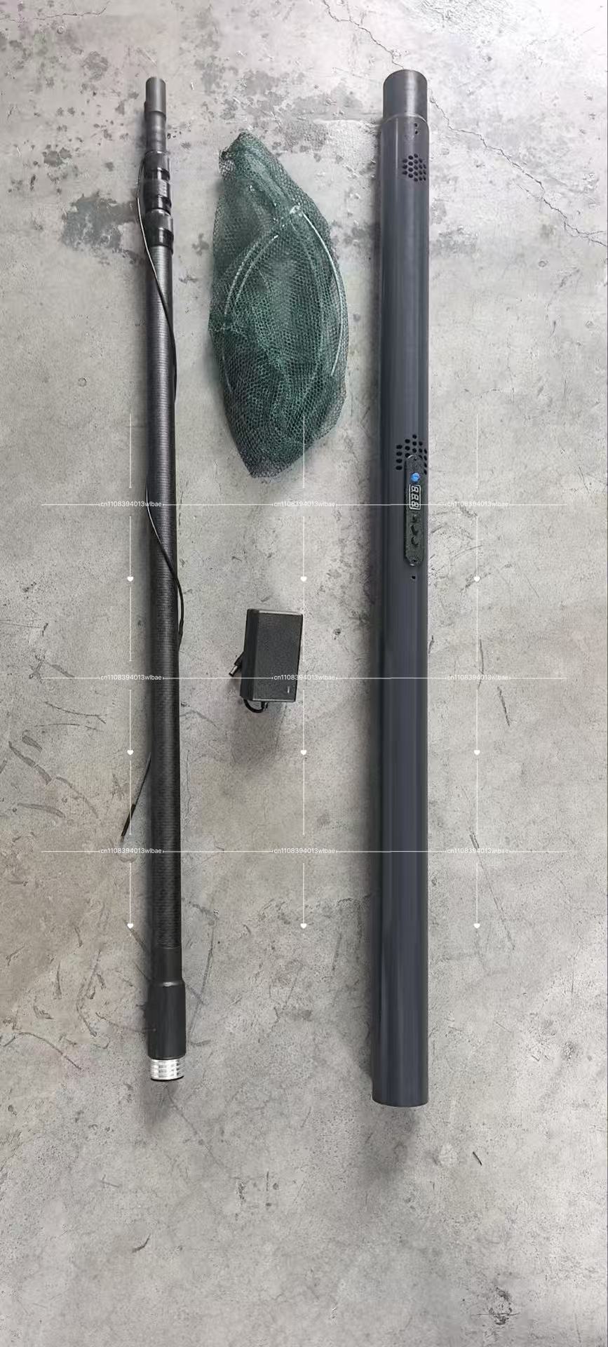 Landing Net Telescopic - Jaring Ikan Teleskopik Otomatis Listrik 4.2m
