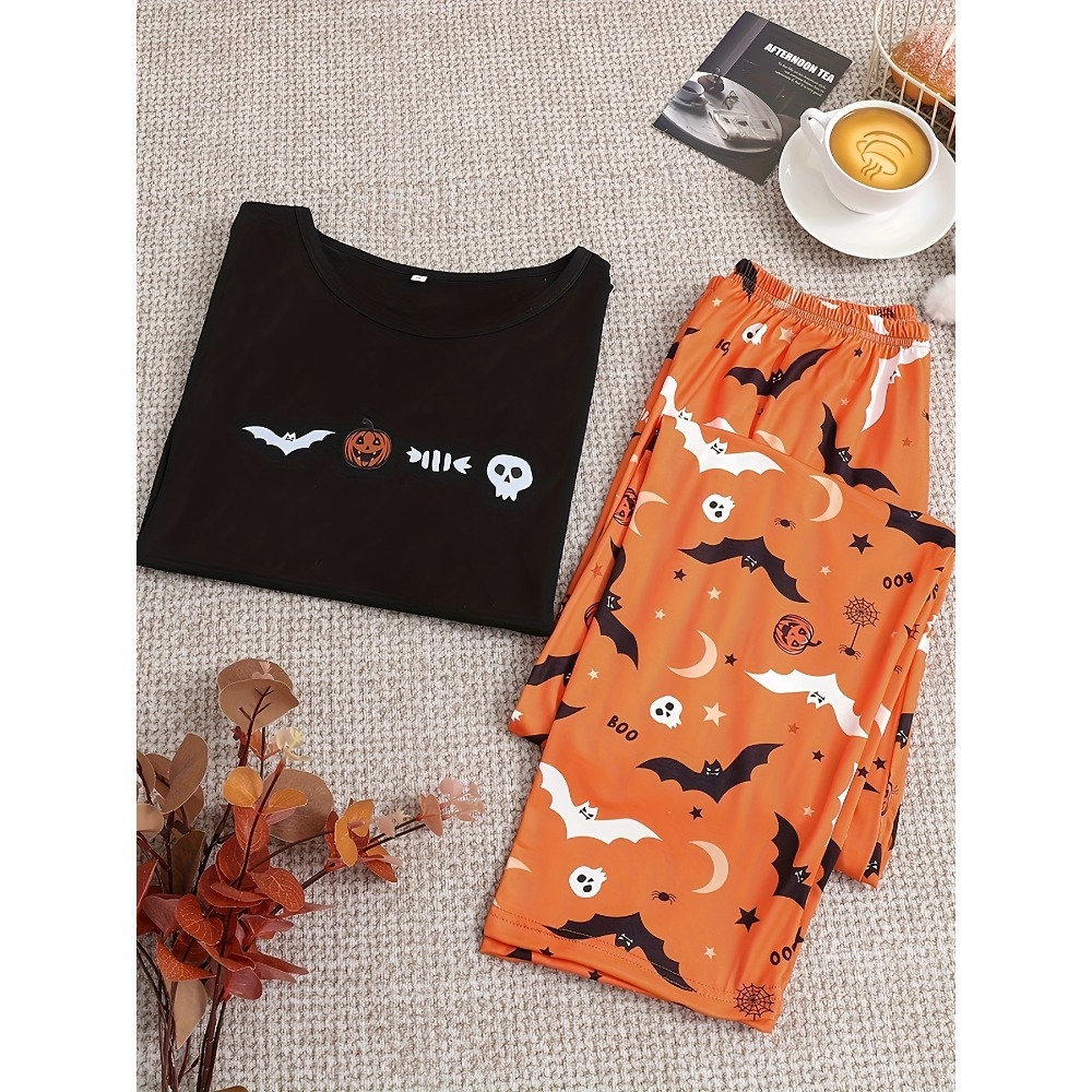 Waders - Set Piyama Keluarga Happy Halloween Dua