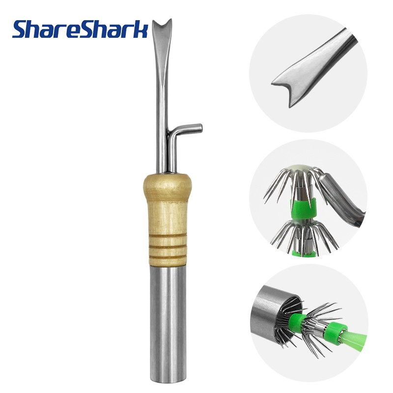 Saltwater Fishing Hook - ShareShark Alat Korektor Kait Jig Cumi