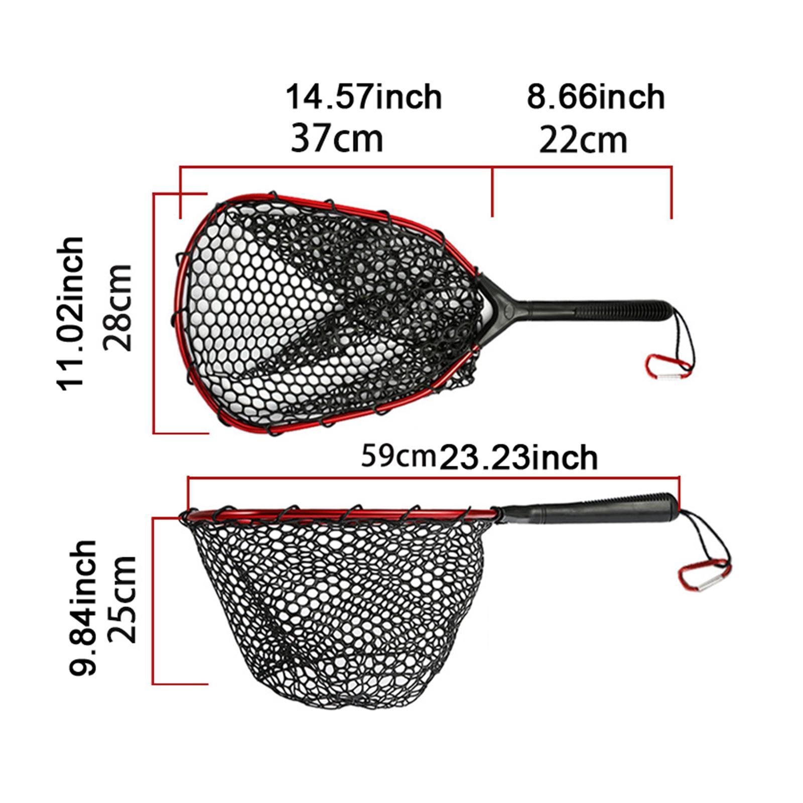 Jaring Ikan Jaring Silikon Rin - Landing Net Telescopic ulasan dan harga