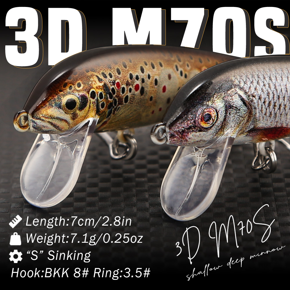 Umpan Pancing B&U Sinking Minn - Saltwater Fishing Hook ulasan dan harga