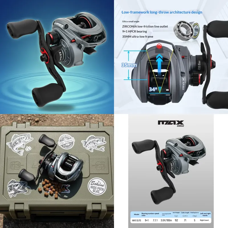 ZGLY Abu Garcia Elite Dropper  - Fishing Gear ulasan dan harga