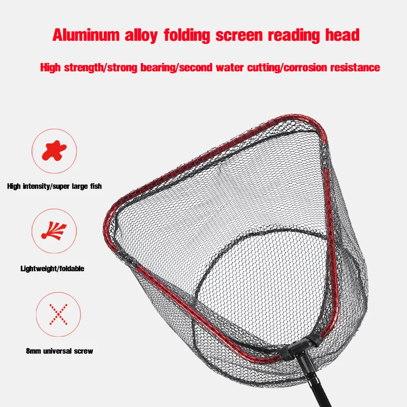 Jaring ikan teleskopik, jaring - Landing Net Telescopic ulasan dan harga