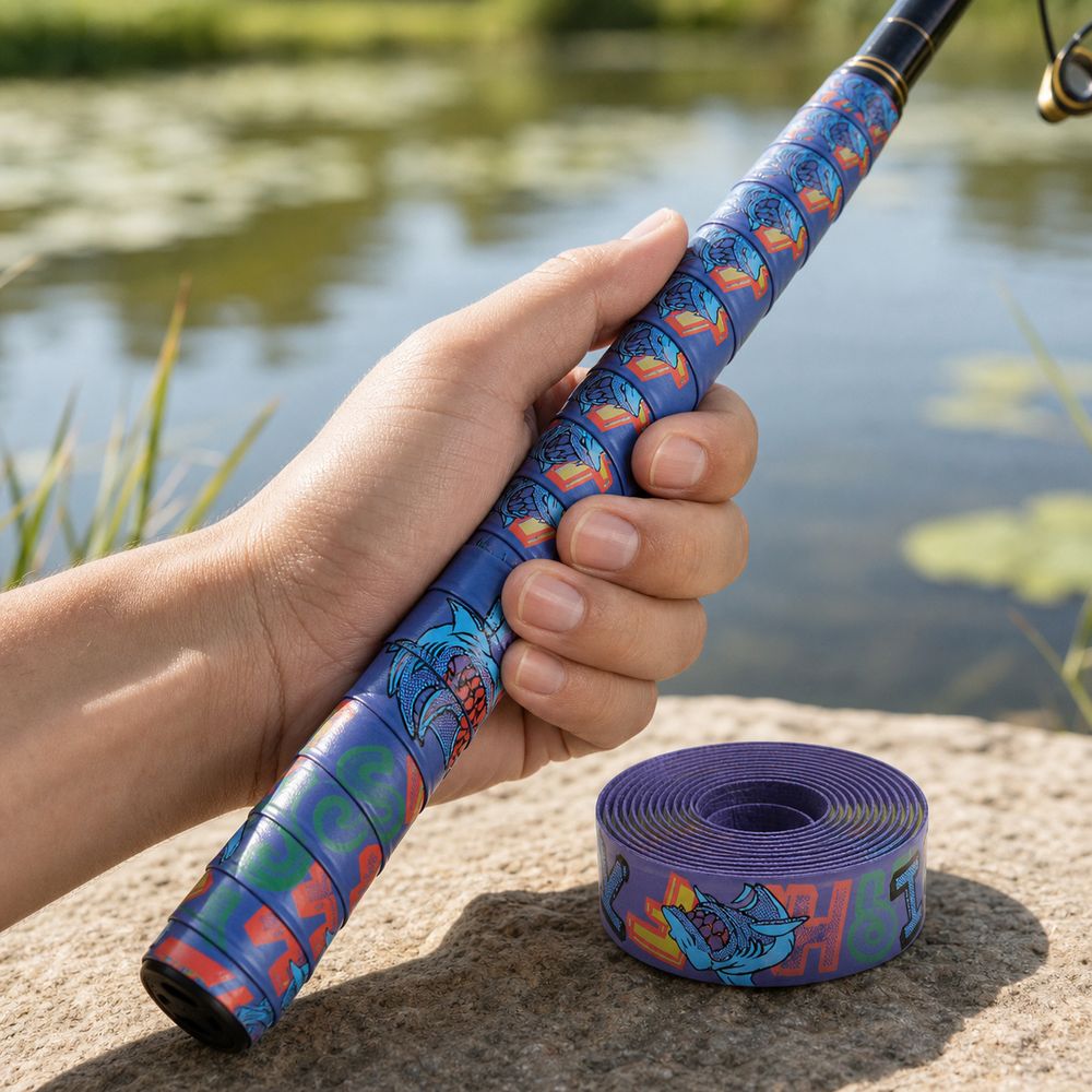 Pita Bungkus Gagang Raket Bulu - Fishing Rod Wrap Tape ulasan dan harga