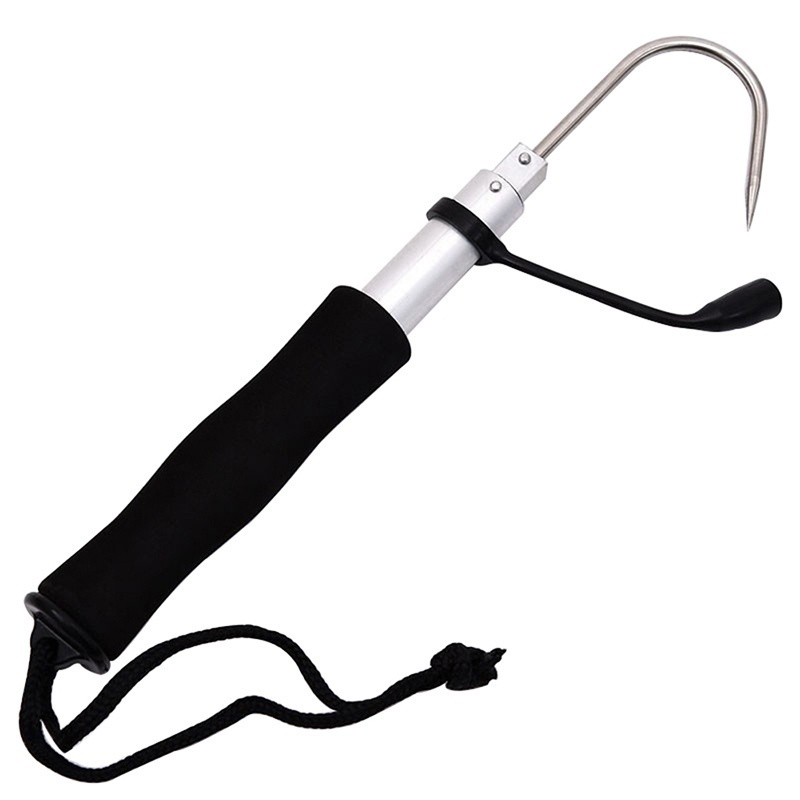 Tombak Ikan Teleskopik Retract - Landing Net Telescopic ulasan dan harga