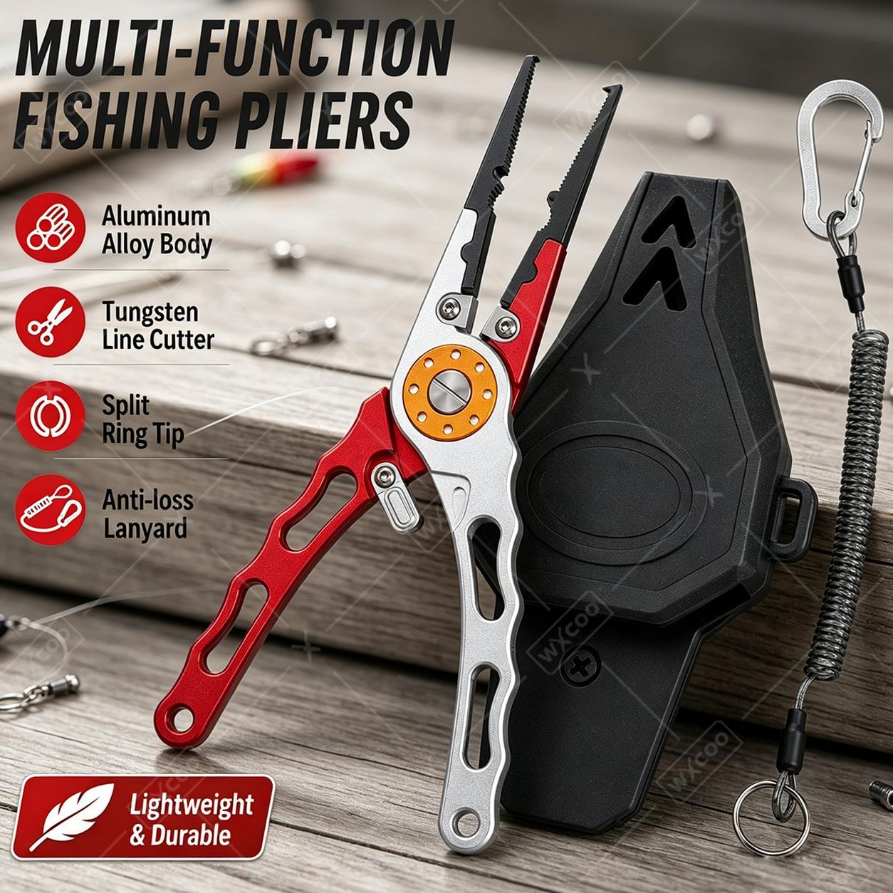 WXCOO Tang Pembuka Cincin Pemo - Saltwater Fishing Hook ulasan dan harga