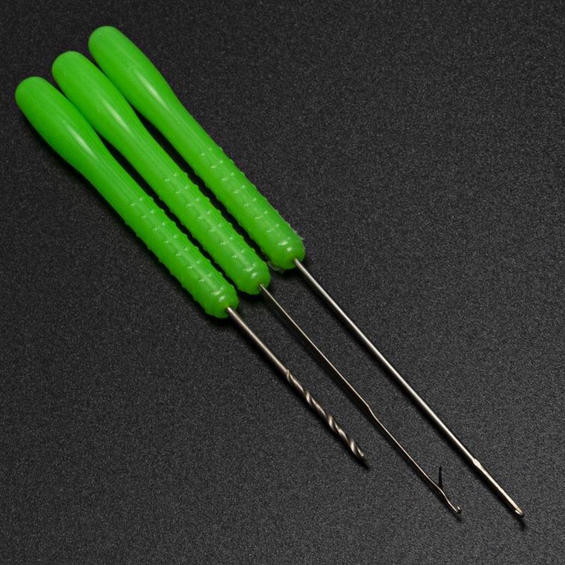 3Pcs Jarum Bor Umpan Baja Karb - Carp Fishing Tackle ulasan dan harga