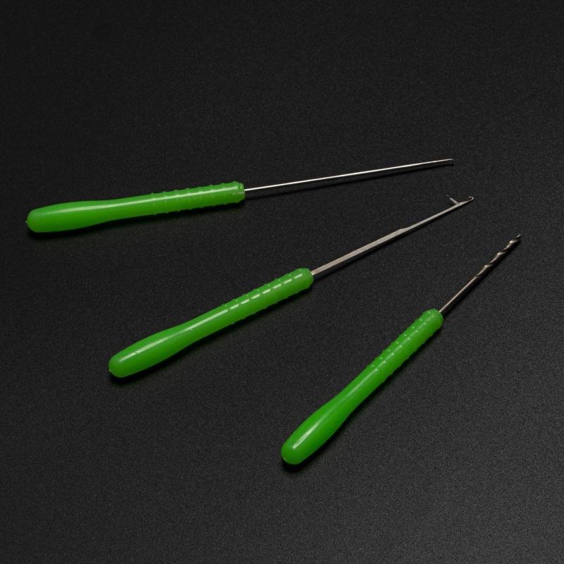 3Pcs Jarum Bor Umpan Baja Karb - Carp Fishing Tackle ulasan dan harga