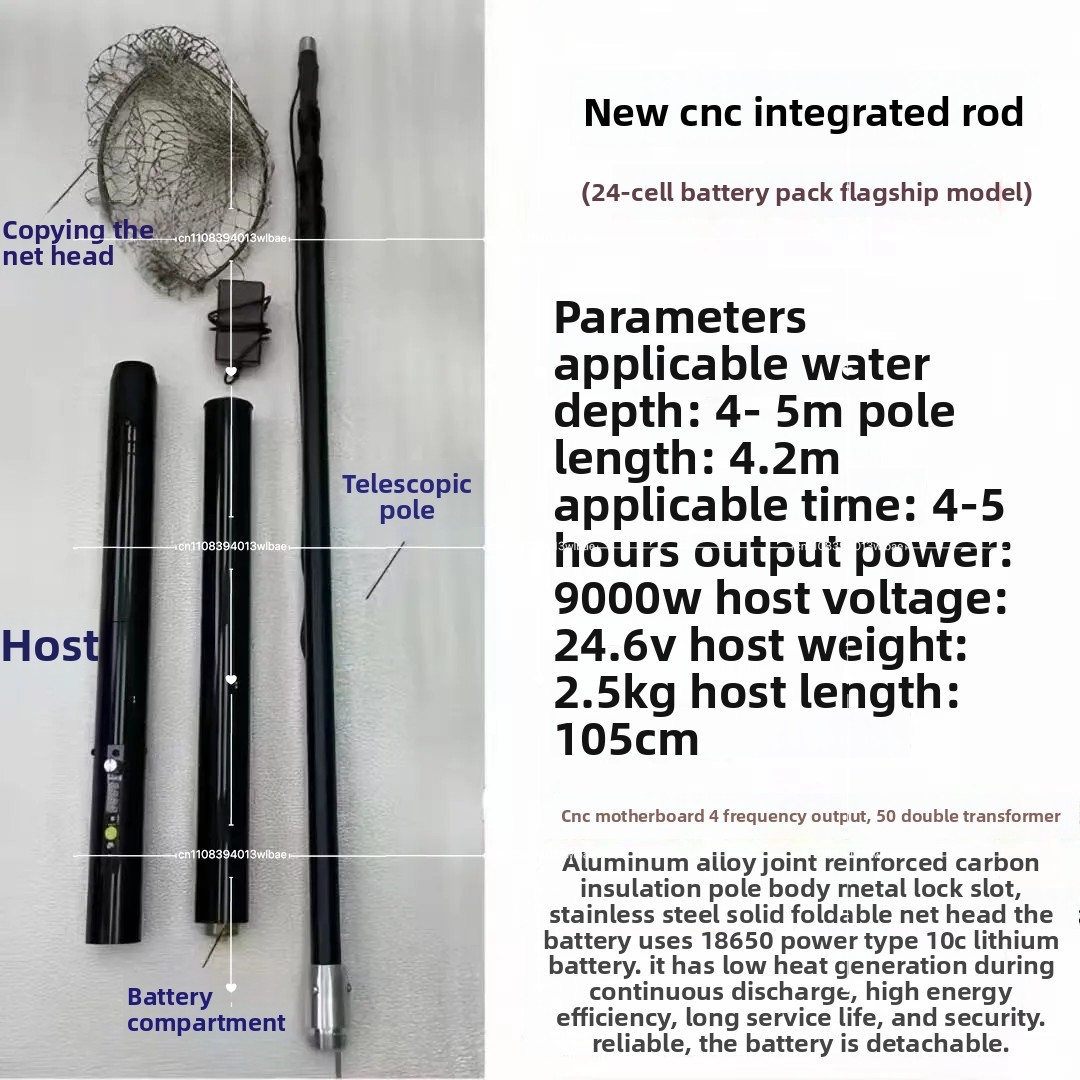 Jaring Ikan Teleskopik Otomati - Landing Net Telescopic ulasan dan harga