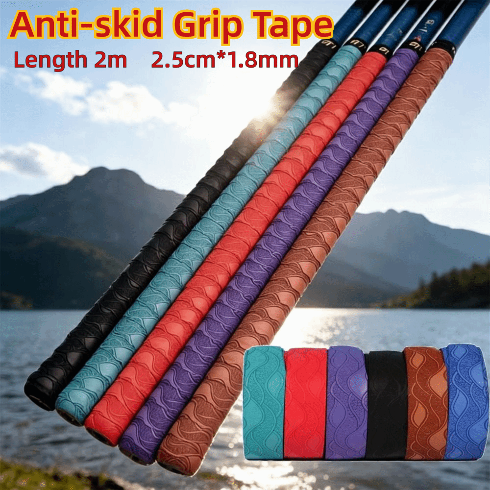 Pita Pegangan Raket 2M Baru, P - Fishing Rod Wrap Tape ulasan dan harga