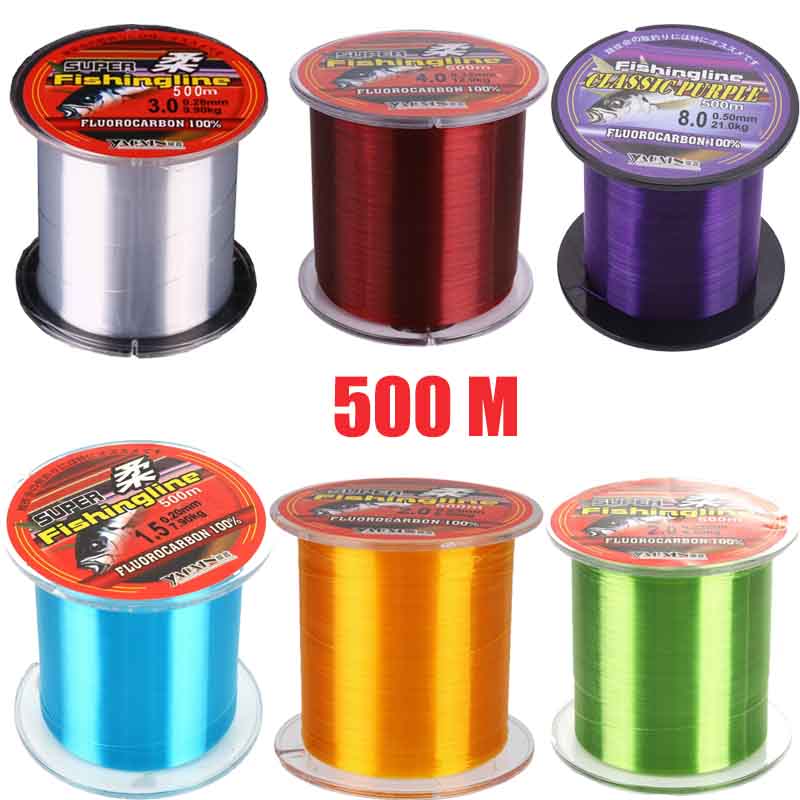 Senar pancing nilon Super kuat - Fluorocarbon Line ulasan dan harga