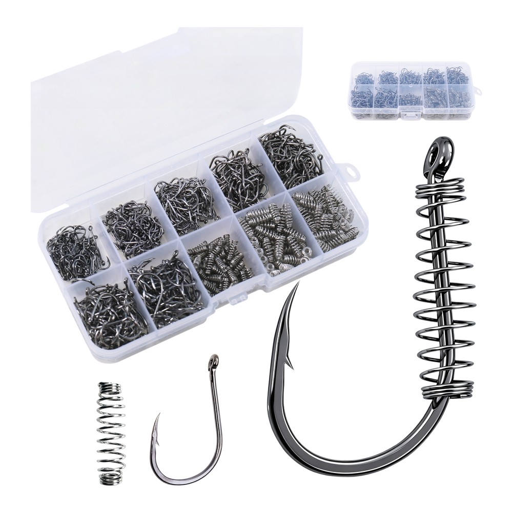 Mata Kail Pancing Musim Semi 7 - Saltwater Fishing Hook ulasan dan harga