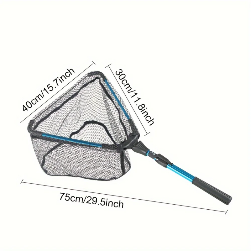 1 Buah Jaring Pancing Lipat Te - Landing Net Telescopic ulasan dan harga