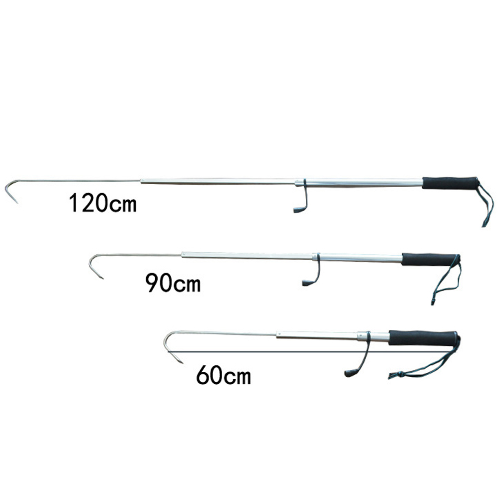 Pengait Ikan Teleskopik Baja A - Landing Net Telescopic ulasan dan harga