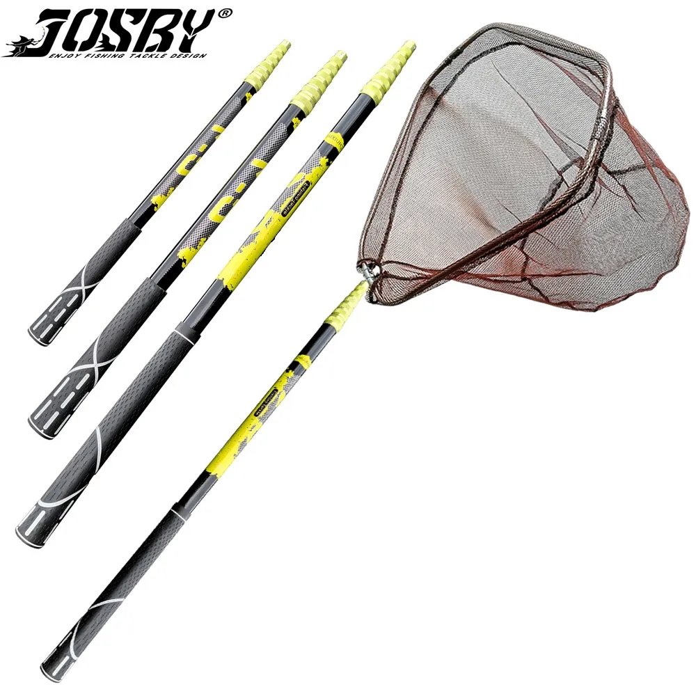JOSBY jaring pendaratan memanc - Landing Net Telescopic ulasan dan harga